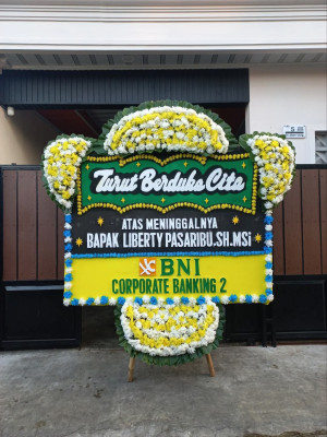 Papan Bunga Duka di Bruyadori