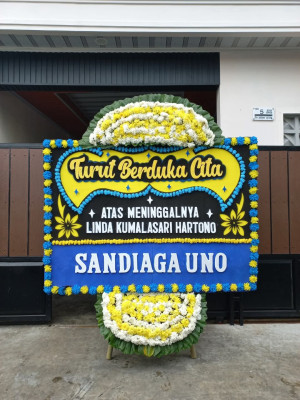Papan Bunga Duka di Bruyadori