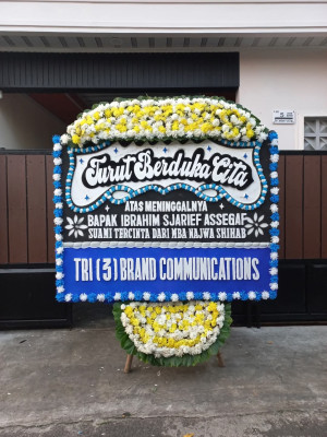 Papan Bunga Duka di Bruyadori